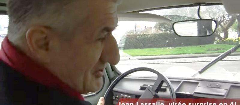 L'incroyable virée en 4L de Jean Lassalle au McDo contre "la malbouffe"