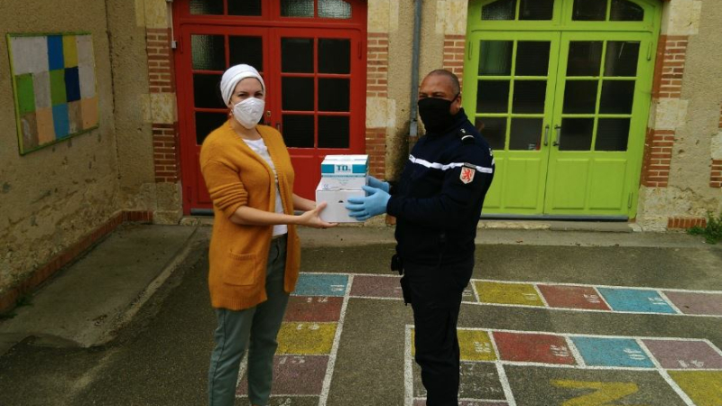 La gendarmerie sollicitée pour la distribution de masques par l'éducation nationale