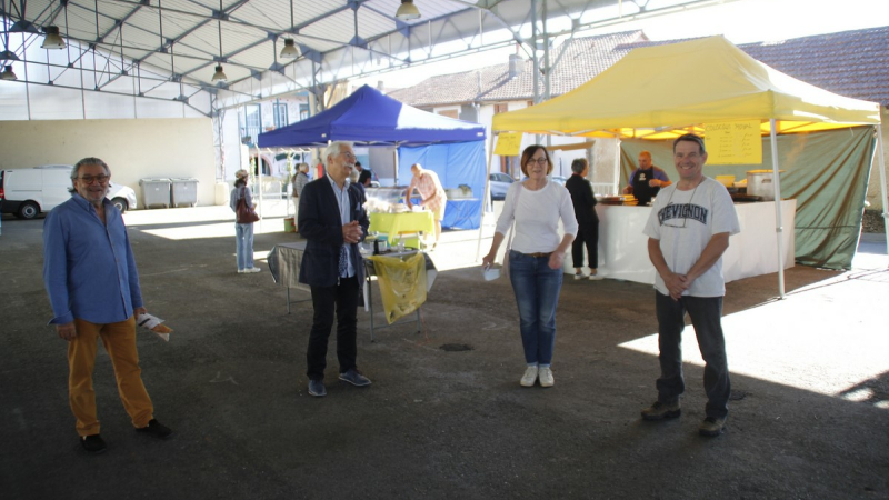 Le marché hebdomadaire innove