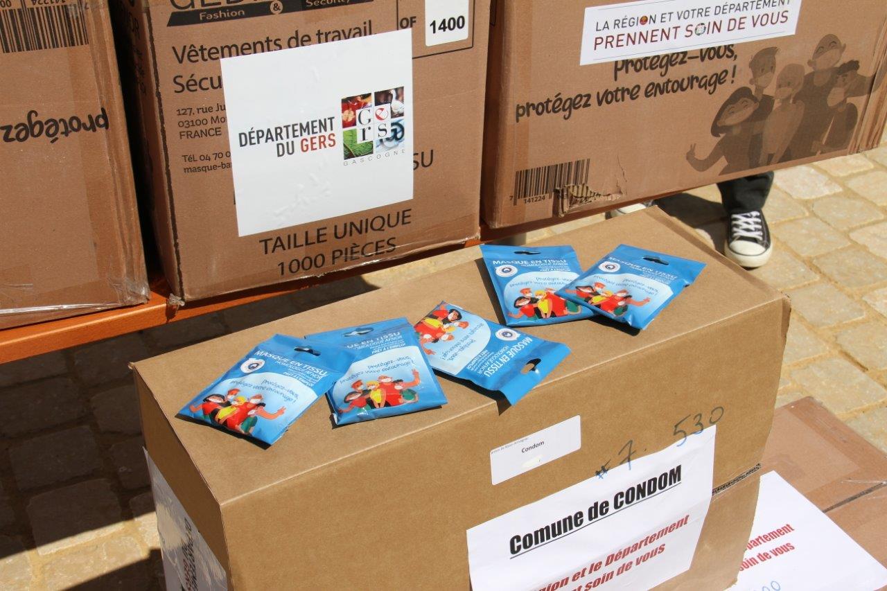 La livraison destiné à Condom