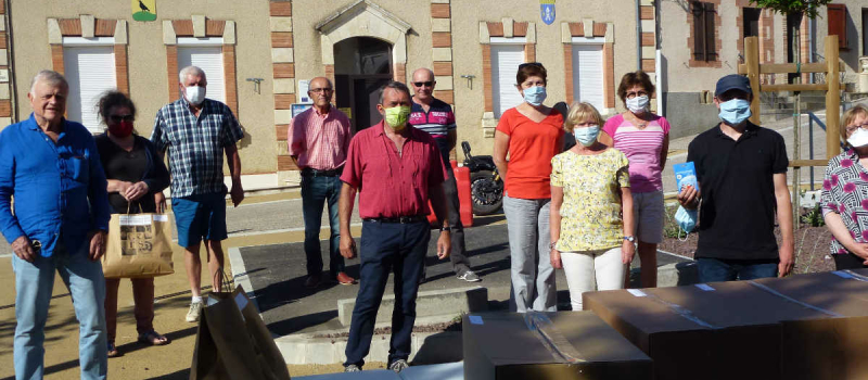 Au tour du canton Auch 2 d'être livré des masques du Conseil général