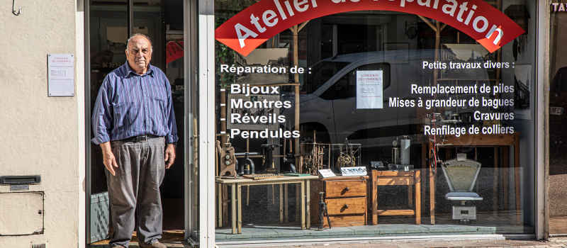 L’horloger de Nogaro ferme son magasin  