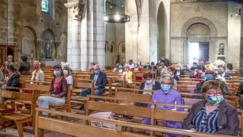 La messe a repris à la Pentecôte, à Nogaro et Aignan  (mis à jour)