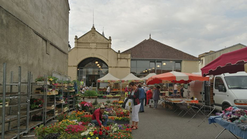 Un lieu unique pour le marché