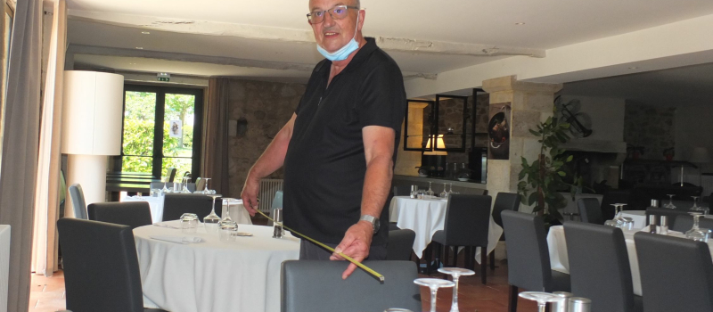 Avant l'Abbaye, l'hôtel-restaurant, situé tout près, a rouvert ce mardi 2 mai