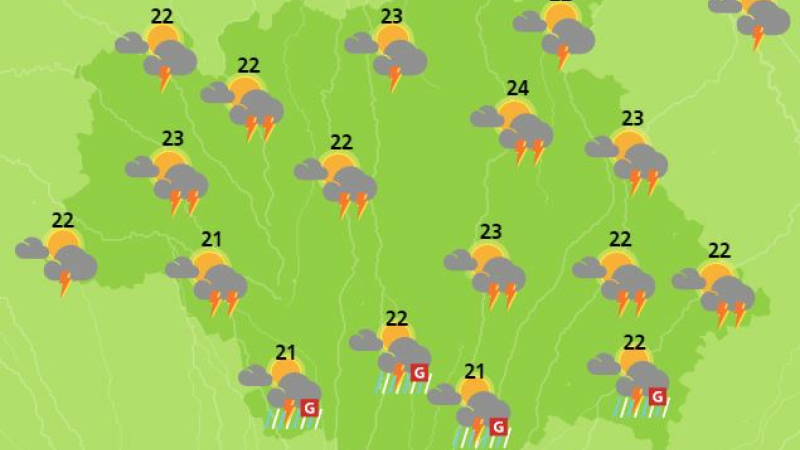 Météo attention orages