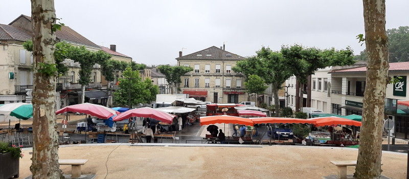 Le marché retrouve sa configuration habituelle