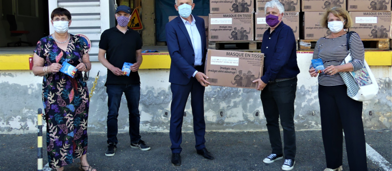 Au tour des Auscitains de recevoir leurs masques
