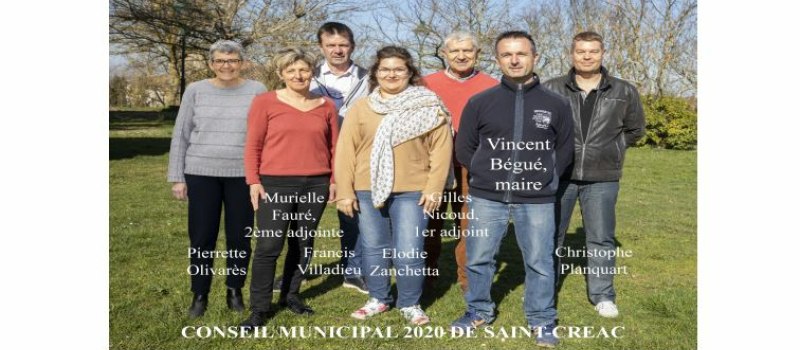 Vincent Bégué, nouveau maire