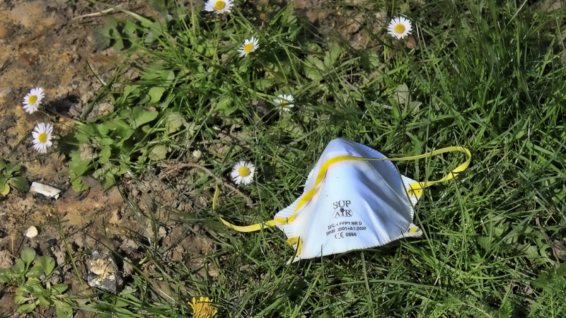 Le masque : nouveau fléau pour notre environnement