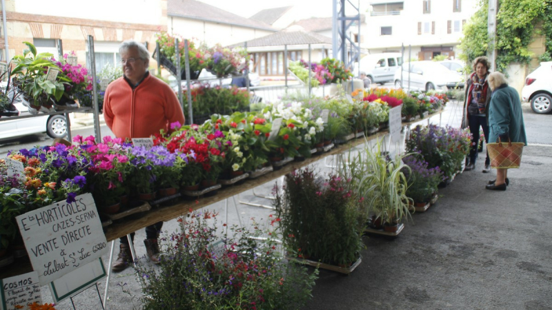 Le marché hebdomadaire s’étoffe