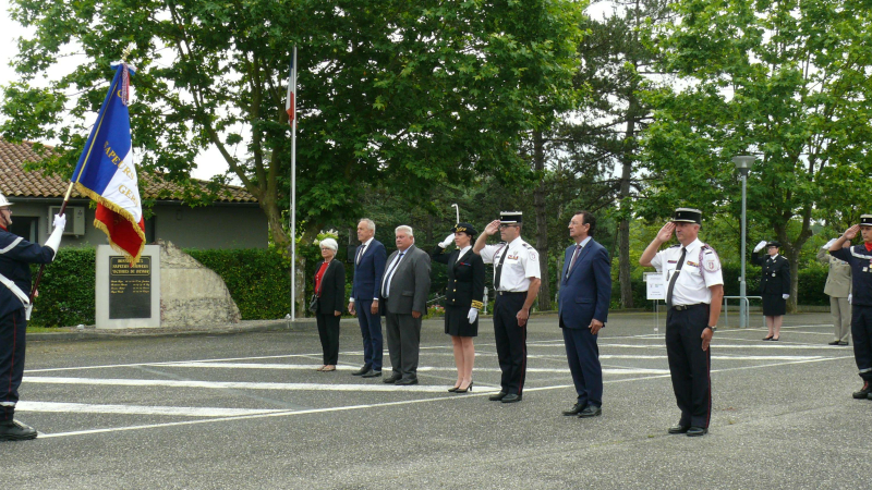 Hommage national aux pompiers décédés