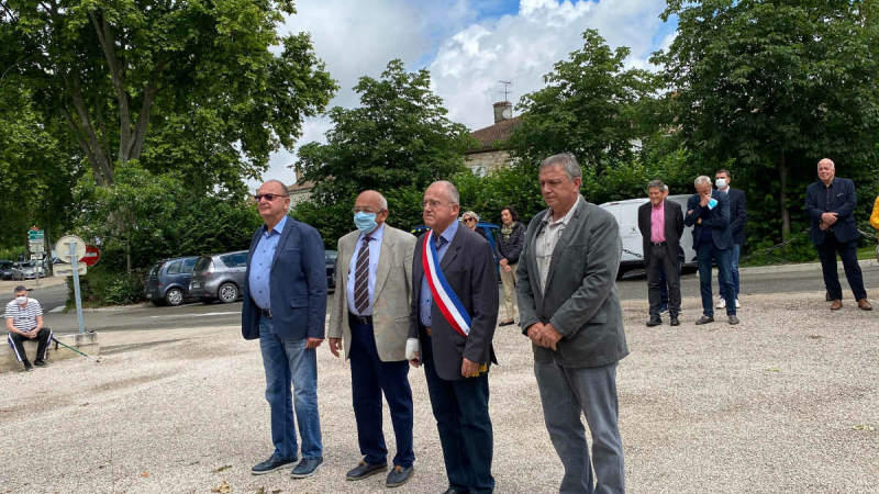Sans doute une des dernières sorties officielles pour Gérard Duclos 