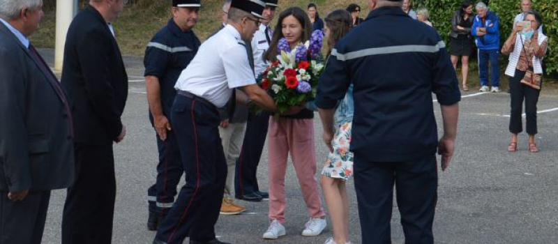 Le centre de secours n'oublie pas les siens 