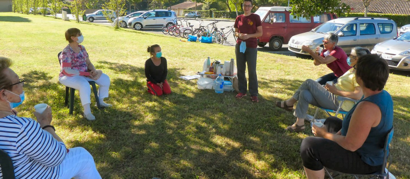 Inscriptions pour le mini-stage "de la Tête aux Pieds", réservé aux plus de 60 ans