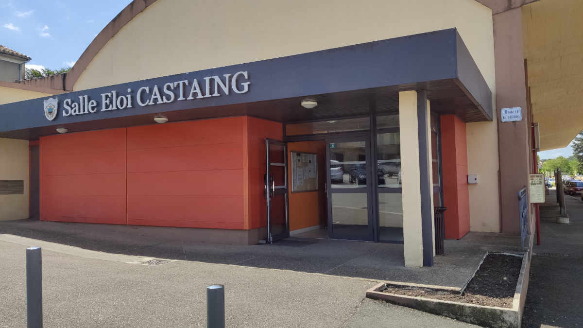 Deux bureaux de vote sont installés dans la Halle Eloi Castaing