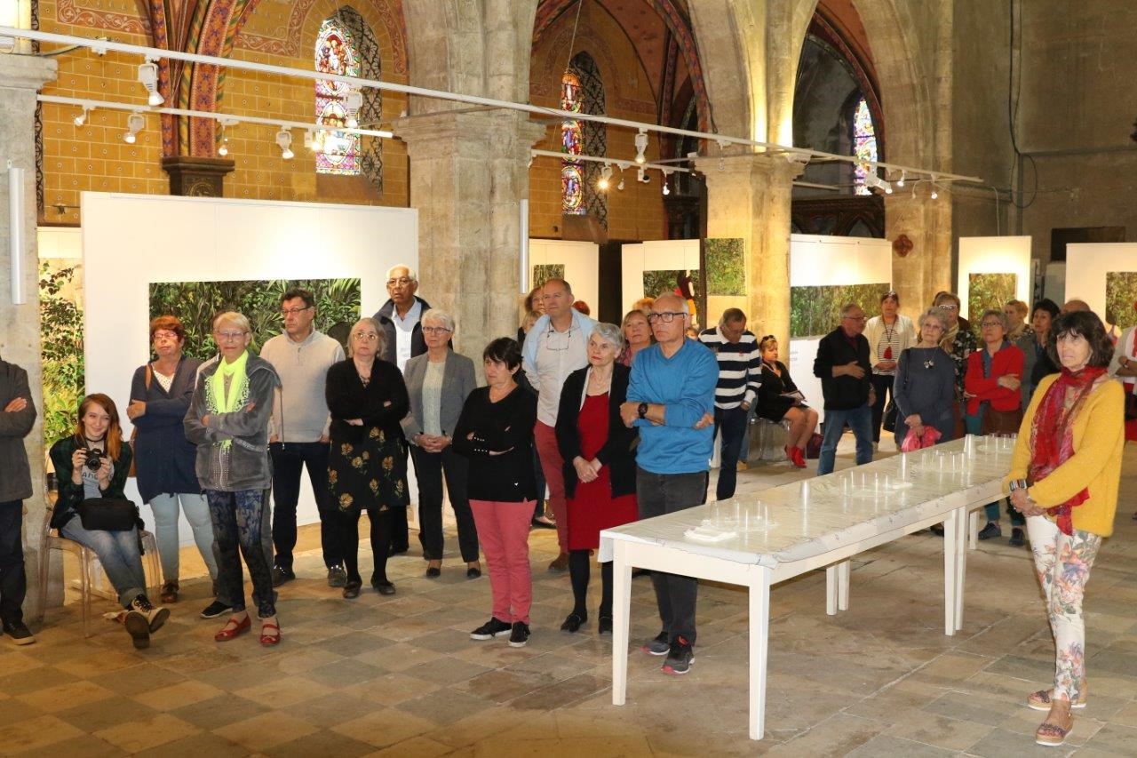 Terre d'Artistes : deuxième vernissage d'une exposition en 2019 - Photo Marc Le Saux