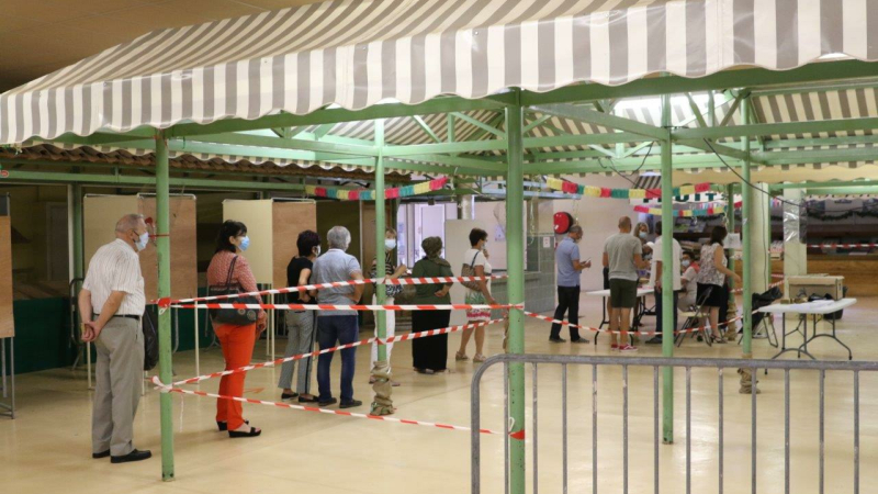 A midi, la participation était plus élevée qu'au premier tour