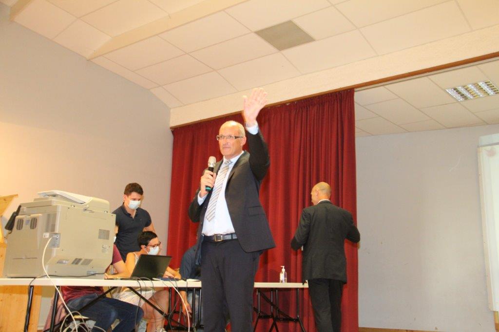 Jean-François Rousse prend la succession de Gérard Dubrac à la tête de Condom - Photos Marc Le Saux