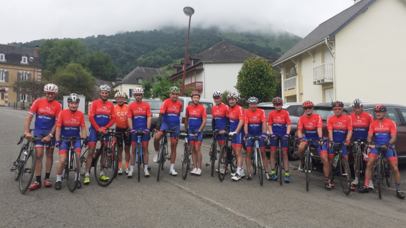 Les coureurs du Cyclo Club de Madiran se retrouvent pour faire du vélo ... 