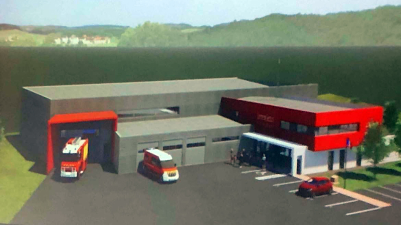 Future caserne des pompiers