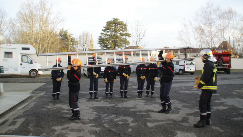 Jeunes Sapeurs-Pompiers volontaires