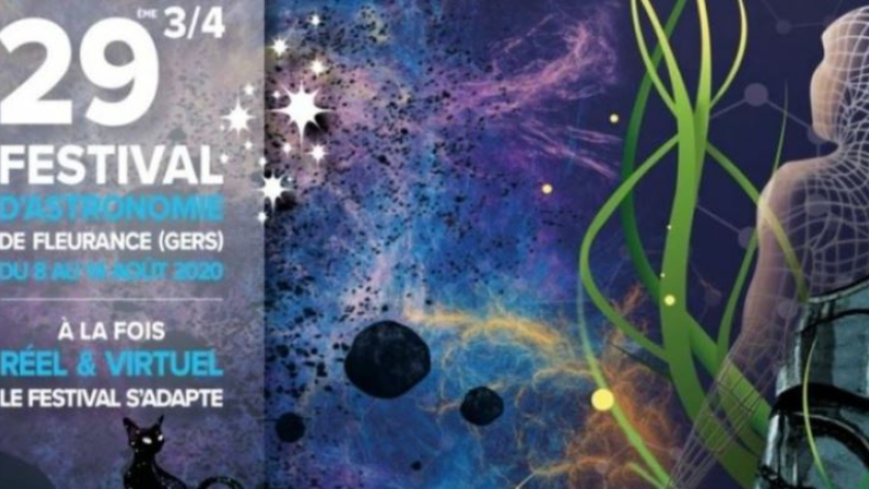 Festival d'astronomie de Fleurance du 7 au 14 août  