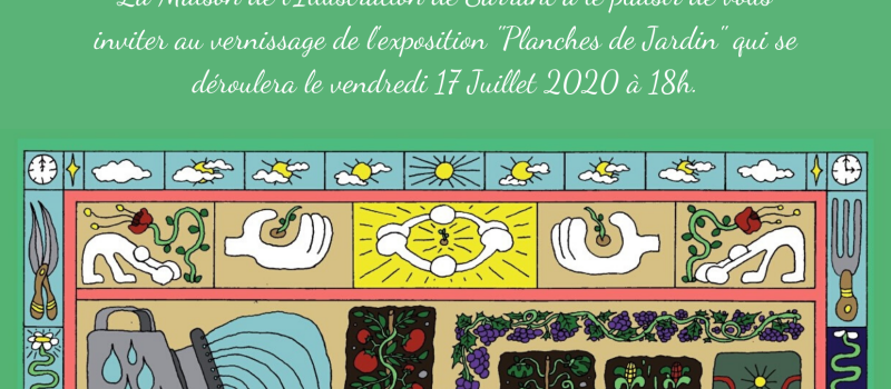 Invitation à la maison des Illustrations de Sarrant