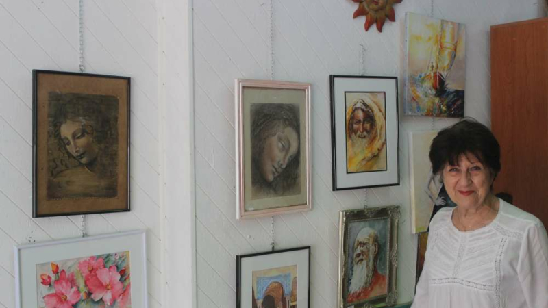 La galerie et l'atelier de Josette Pingitore