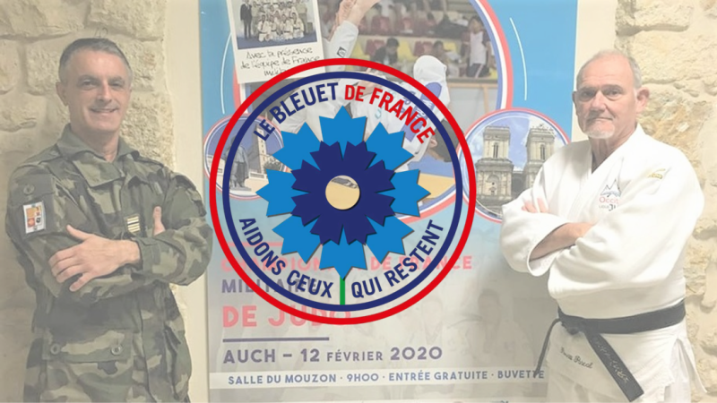 Quand le judo 32 aide le bleuet de France