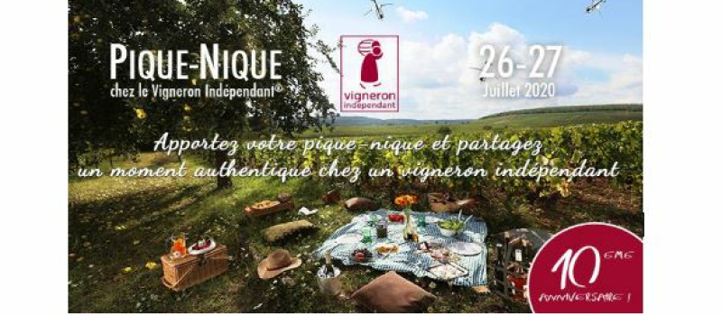 Ce week-end,  vous pique-niquerez chez un Vigneron Indépendant