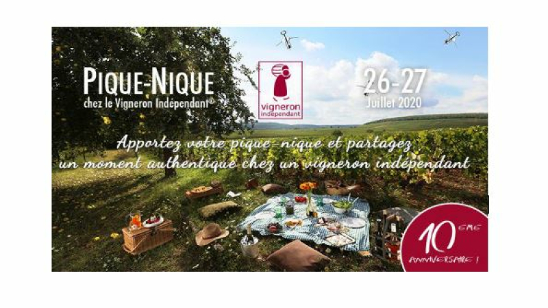 Ce week-end,  vous pique-niquerez chez un Vigneron Indépendant