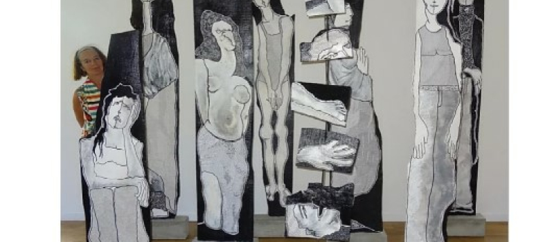 Festival Avoz'art : Véronique Combes expose ses sculptures sur "horapeths"