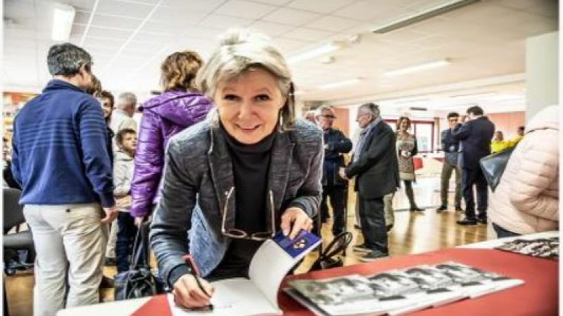 Chantal Armagnac en dédicace 