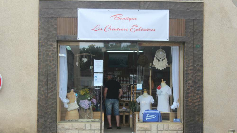 Les ateliers du mois d’août à la boutique Les créateurs éphémères