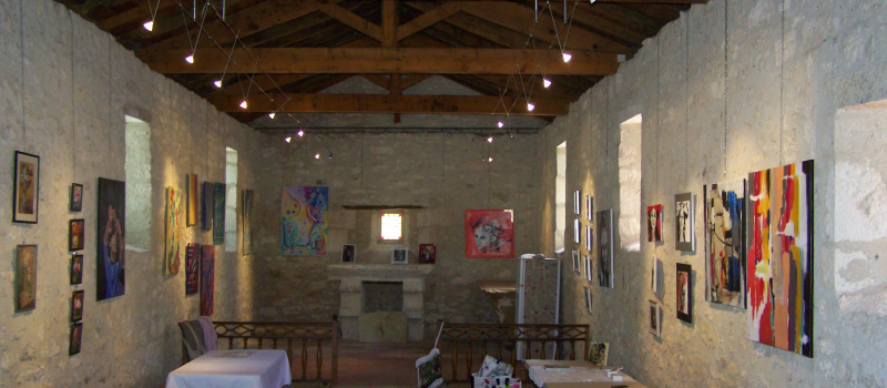 Partage de couleurs à la petite chapelle de Sarrant