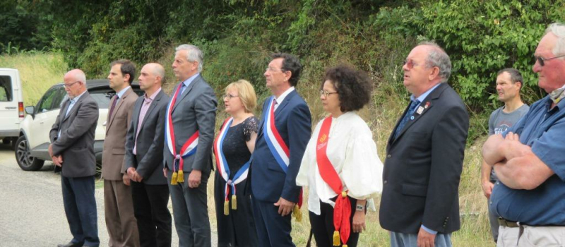 Hommage aux victimes du Corps Franc Pommiès