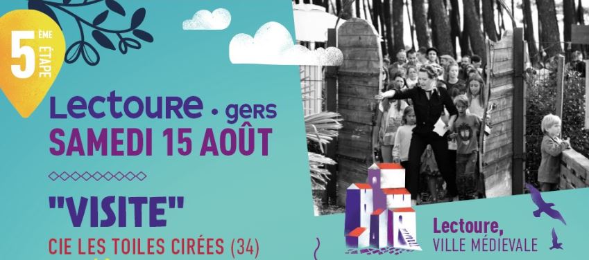 Lectoure, cinquième étape d'un parcours insolite