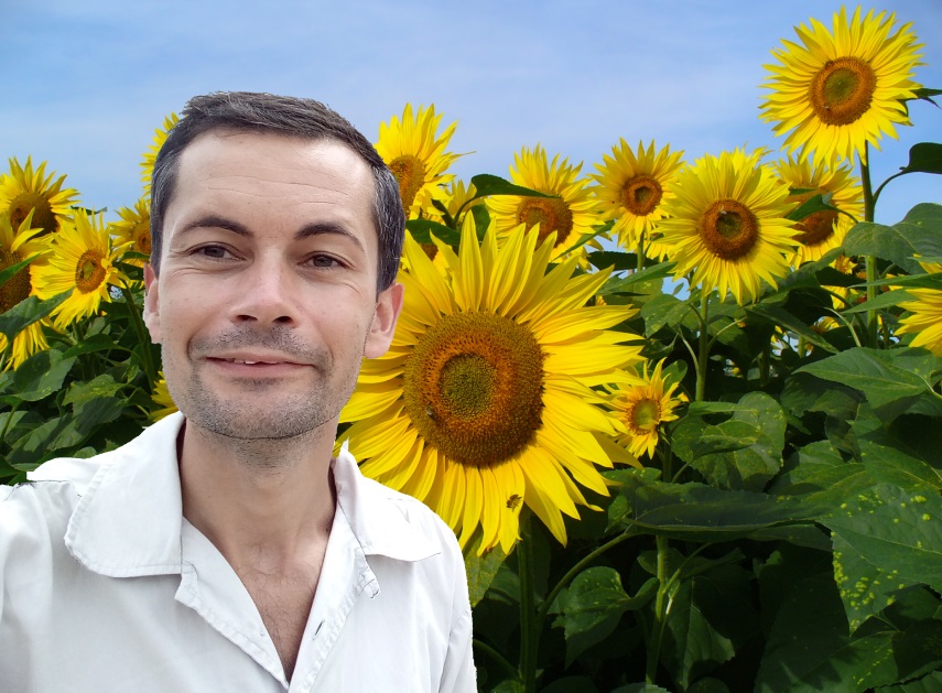 Kevin Lognoné, le globe trotter avide de tournesol (Photo: AG)