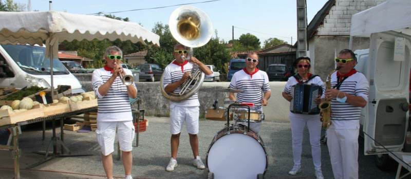 Le D'Artagnan Band aux commandes de l'animation du vendredi 14 août
