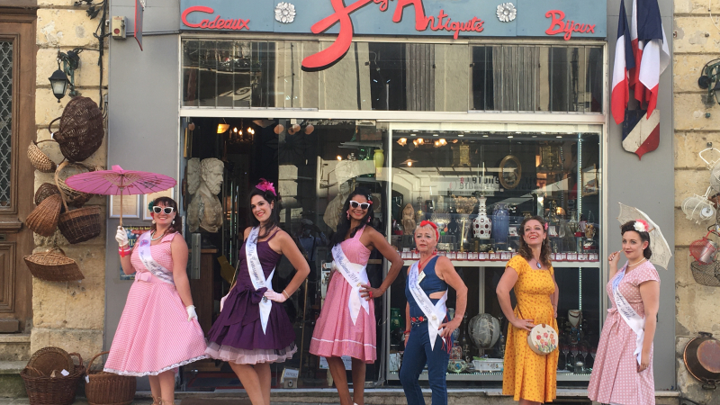 Les Pin'up des années 50 ont fait le show