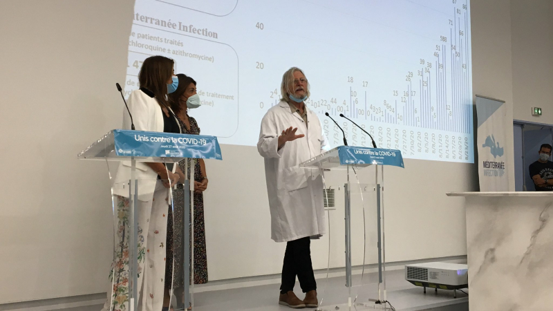 Que retenir de la conférence de presse de Didier Raoult?