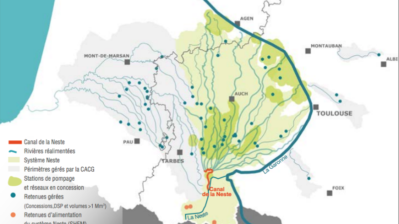 Avec l’expansion toulousaine, le Gers va manquer d’eau