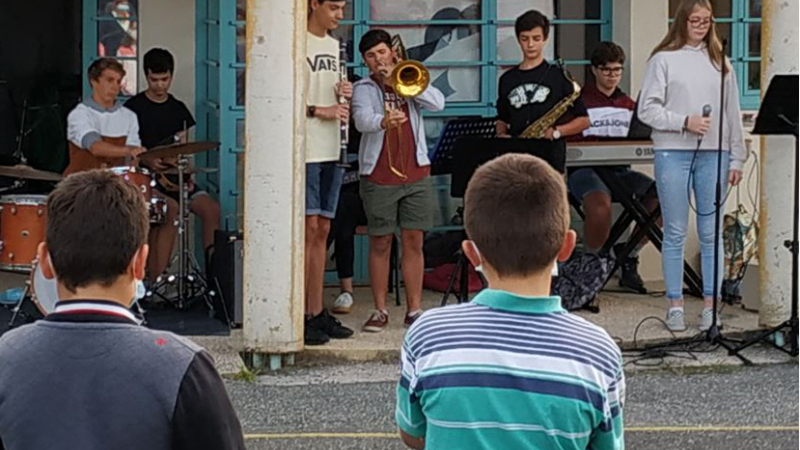 Une rentrée en musique au collège