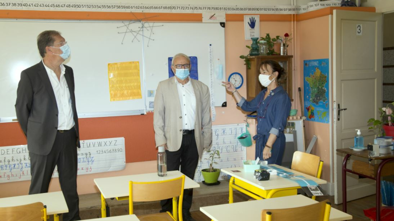 Rentrée dans les écoles communales