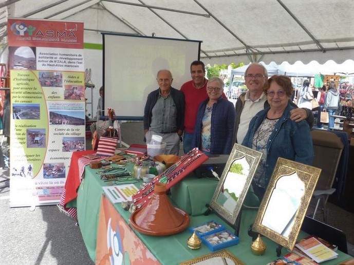 Le stand d'ASMA à Maubourguet 