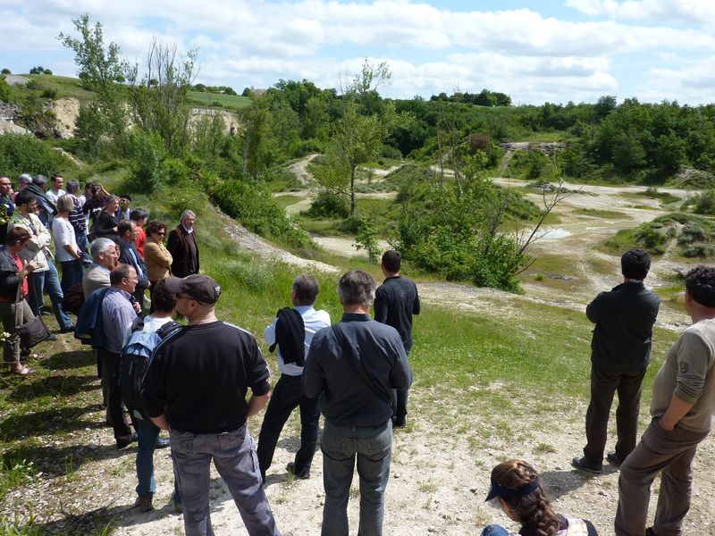 Visite du site de l'ancienne carrière de St-Cricq © CPIE Pays Gersois