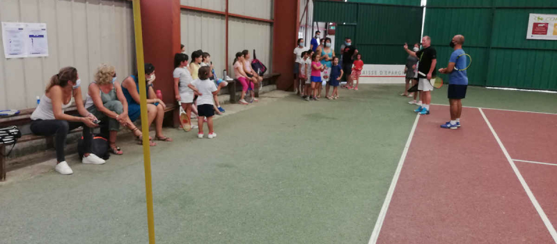 La rentrée attendue et réussie au club de tennis