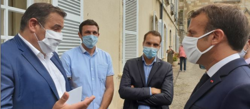 Le président Emmanuel Macron à l’écoute de l’urgence agricole gersoise !