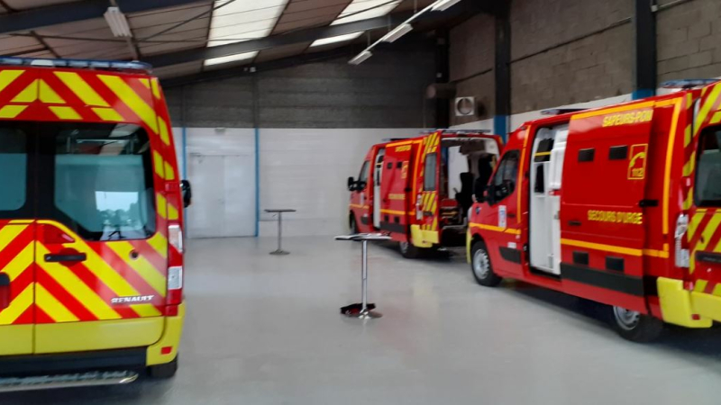 De nouveaux véhicules pour les centres de secours
